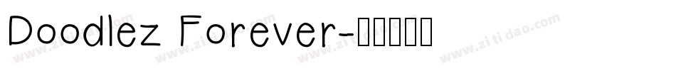 Doodlez Forever字体转换